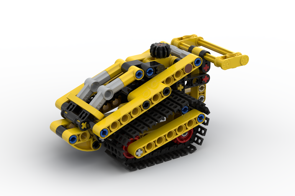 LEGO MOC 42163 Tracked Racer by Nequmodiva | Rebrickable - Build