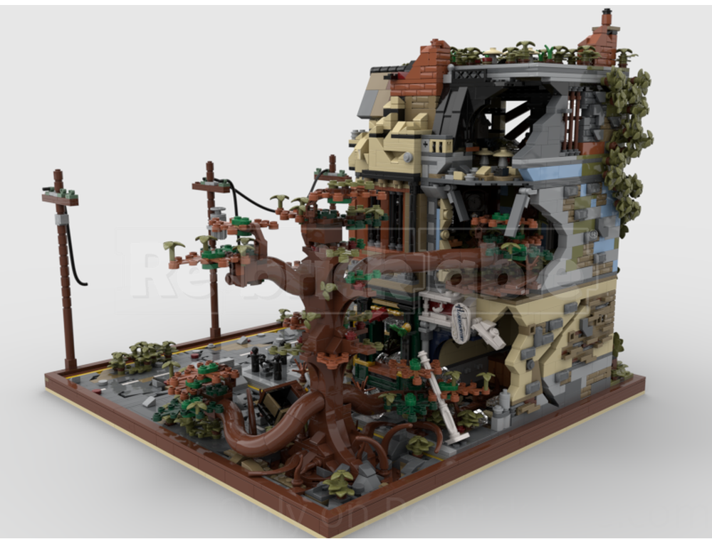 LEGO MOC-211254 Lego set Tudor corner apocalypse version by ...