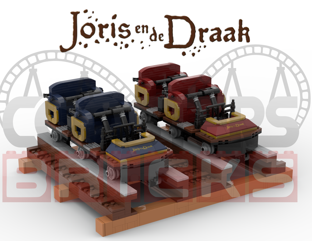 LEGO MOC-211305 ROLLERCOASTER - JORIS EN DE DRAAK - Efteling by ...