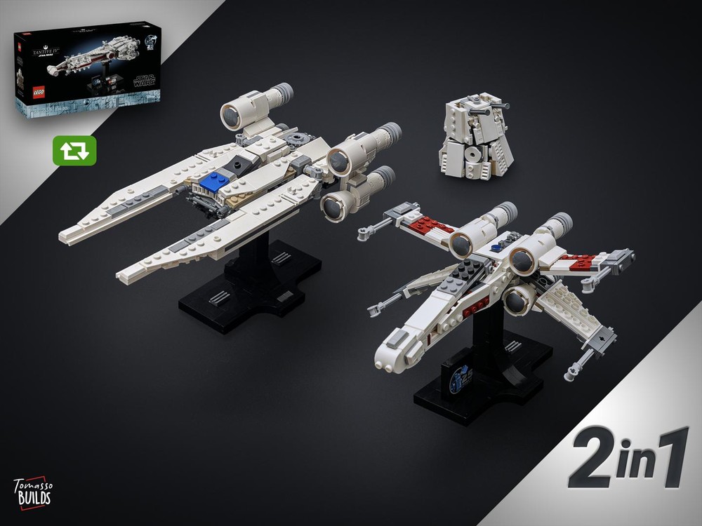 LEGO MOC 75376 Alternate 2 in 1 Bundle: X Wing + U Wing by Tomasso