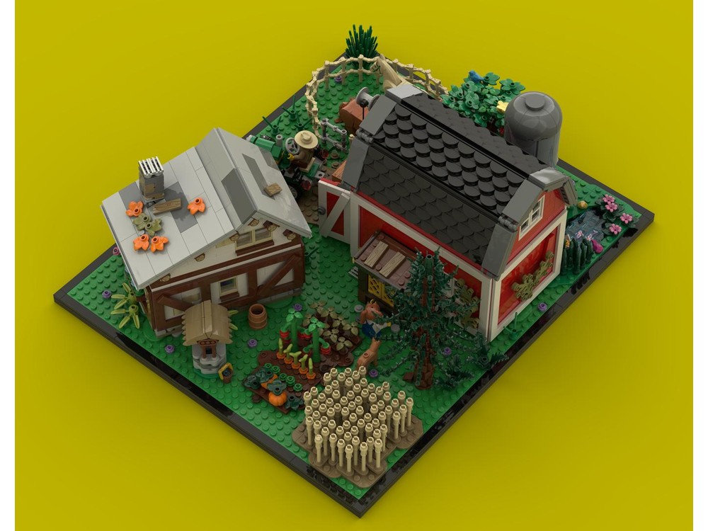 LEGO MOC Farm Life by FNeuwald | Rebrickable - Build with LEGO