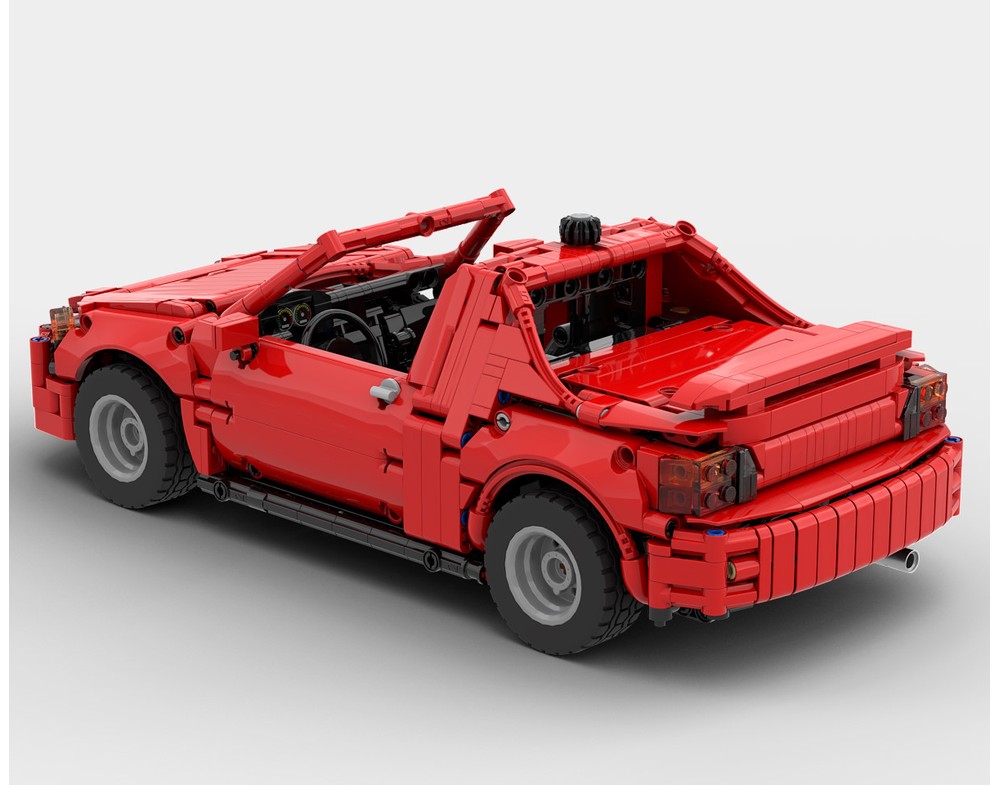 CRRC 模型 MOC 32829 Honda CR Z by Loxlego with 3326 pieces - MOC Brick Land