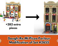 Dough-Re-Mi Pizza Parlour Modification of Set 42655