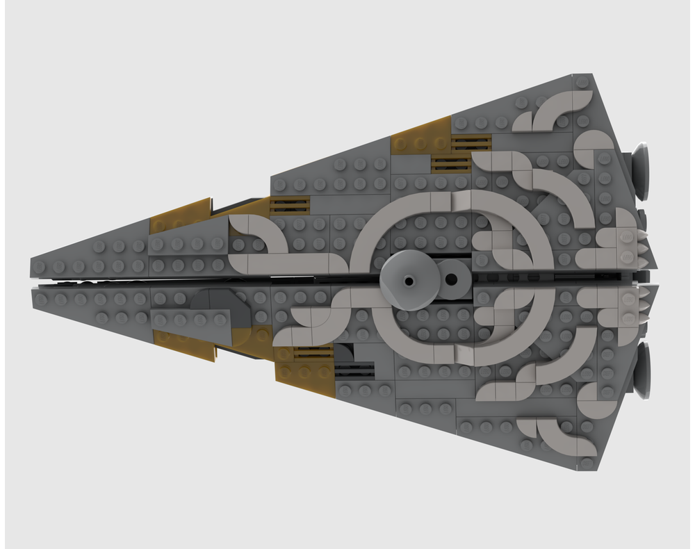 LEGO MOC Thrawn's Chimaera (Midi Scale Version) by codyaner.bricks