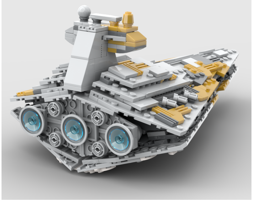 LEGO MOC Thrawn's Chimaera (Midi Scale Version) by codyaner.bricks
