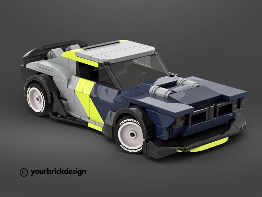 LEGO MOC-211501 Pontiac Firebird Wide Body by yourbrickdesign ...