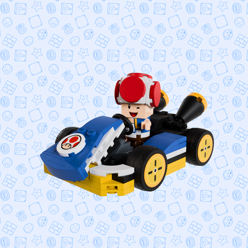 LEGO MOC Standard Kart MOD by KraftyKoopa | Rebrickable - Build