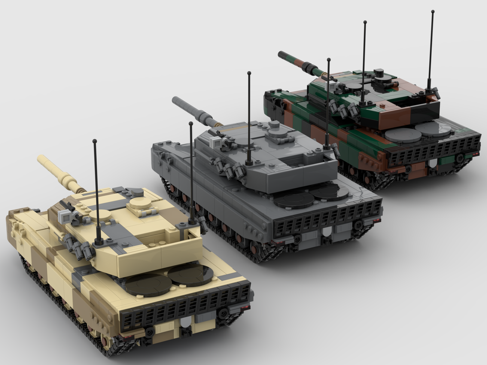 LEGO MOC-211527 Leopard 2A4 by simonelovisa01 | Rebrickable - Build ...