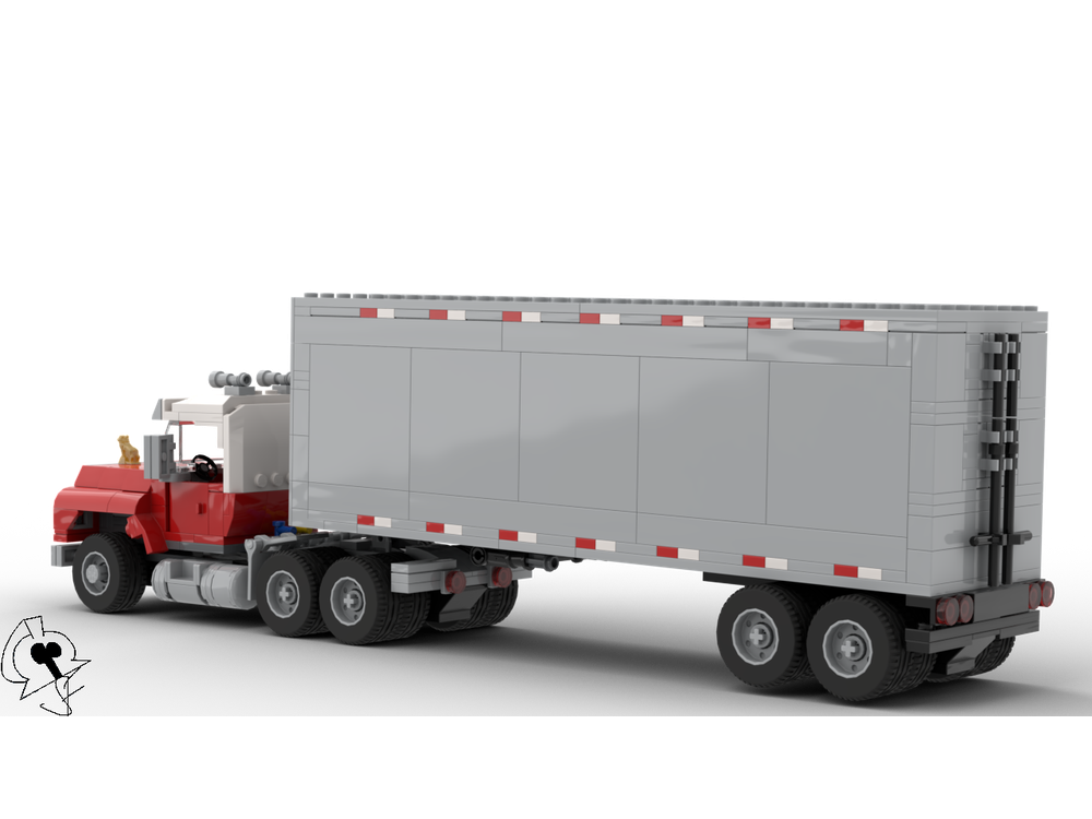 LEGO MOC-211537 Mack R Series by Oshawhat45 | Rebrickable - Build with LEGO