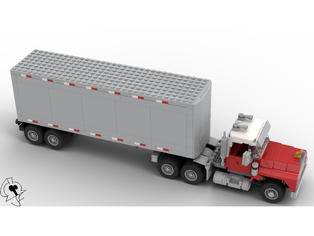 LEGO MOC-211537 Mack R Series by Oshawhat45 | Rebrickable - Build with LEGO