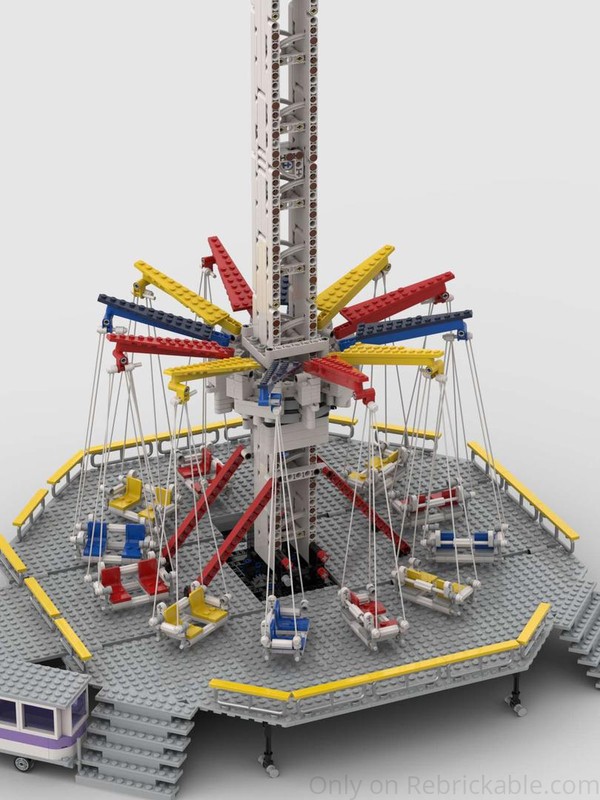 LEGO MOC-211543 Fairground Starflyer ride by Gdale | Rebrickable ...