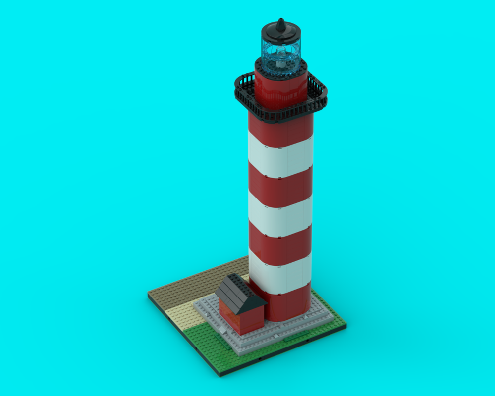 LEGO MOC Modular Lighthouse! by MB MocWorks | Rebrickable - Build with LEGO