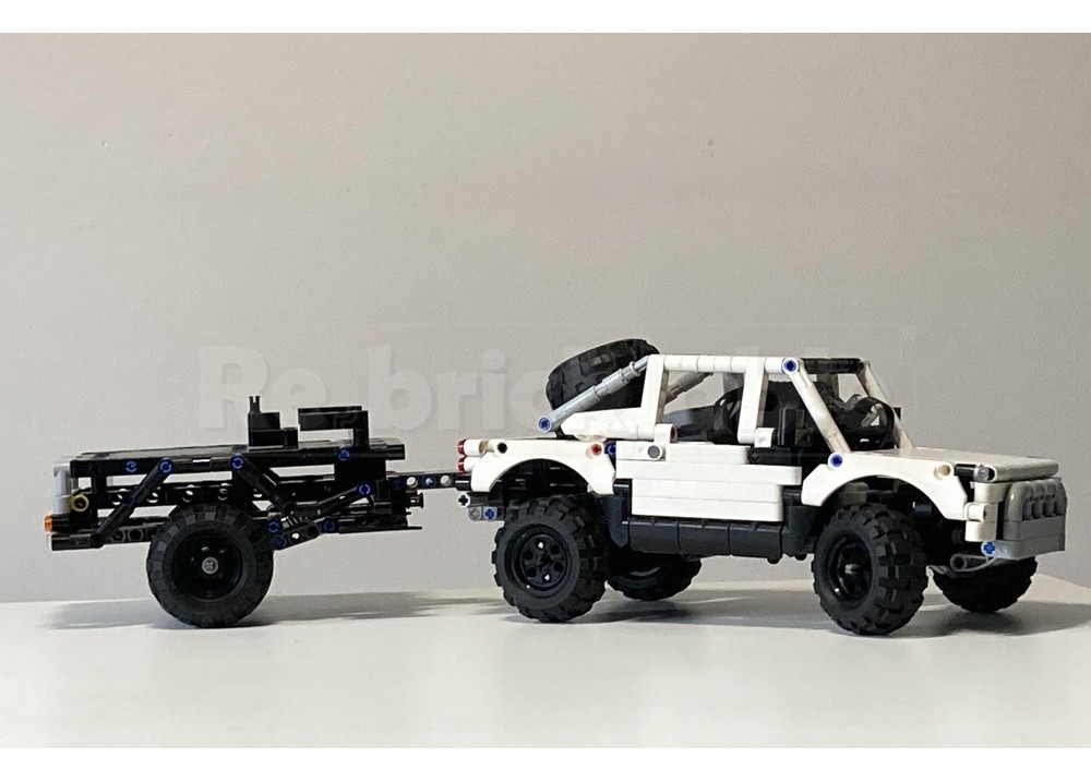 LEGO MOC-211618 RC FORD RANGER PRERUNNER + TRAILER by TECHNIC_RC_GARAGE ...