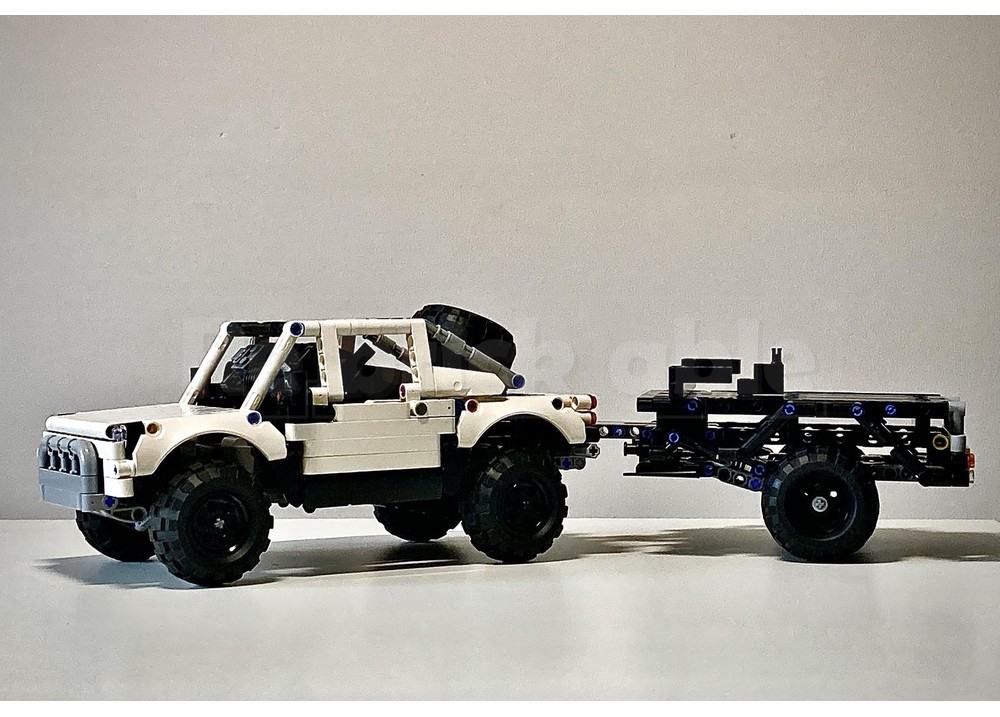 LEGO MOC-211618 RC FORD RANGER PRERUNNER + TRAILER by TECHNIC_RC_GARAGE ...
