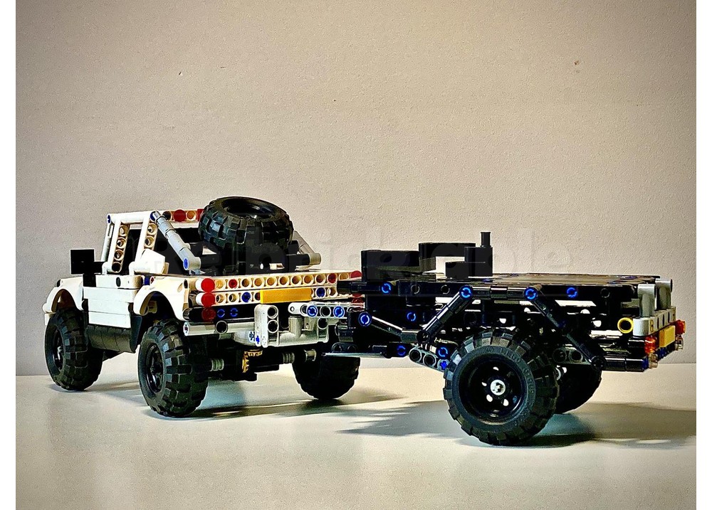 LEGO MOC-211618 RC FORD RANGER PRERUNNER + TRAILER by TECHNIC_RC_GARAGE ...