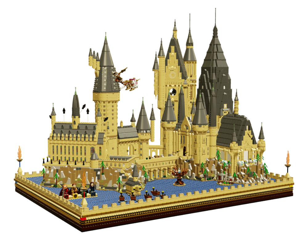 LEGO MOC-211625 Premium Display Stand for LEGO 71043 – Magical Edition ...