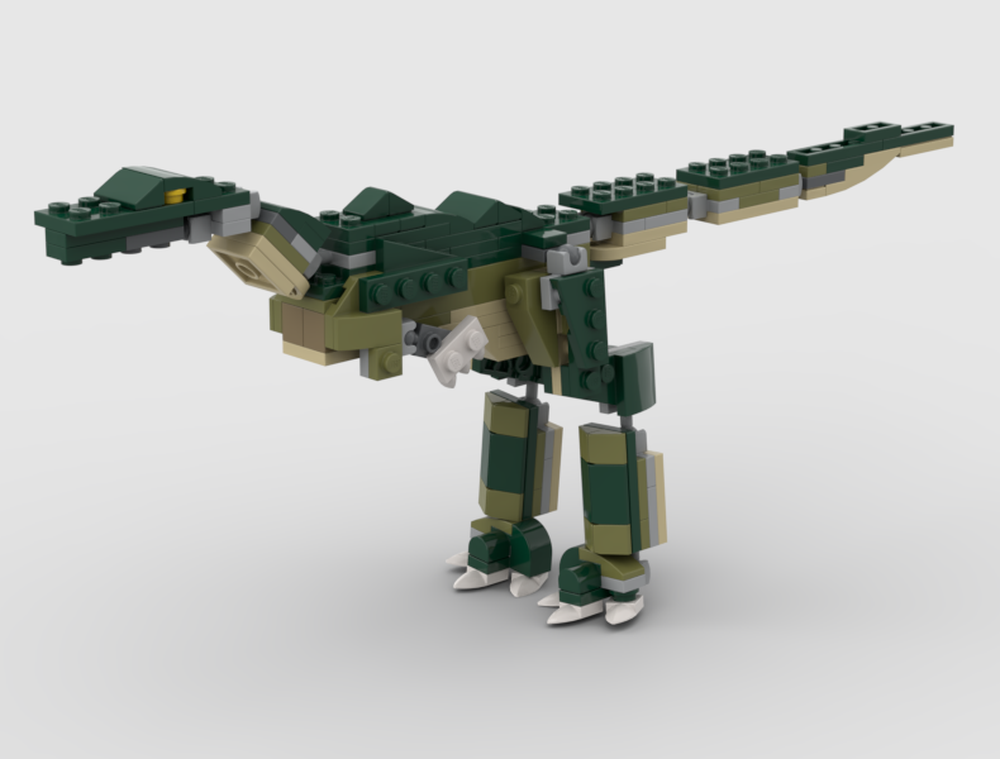 LEGO MOC 31121 Allosaurus anax 1:32 by SuperHeroBrick | Rebrickable ...