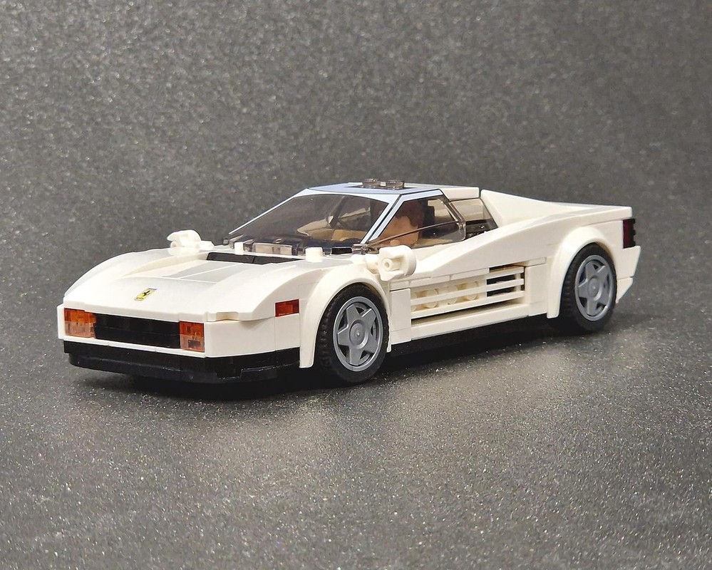 LEGO MOC Testarossa Miami Vice by firefabric Rebrickable - Main Image