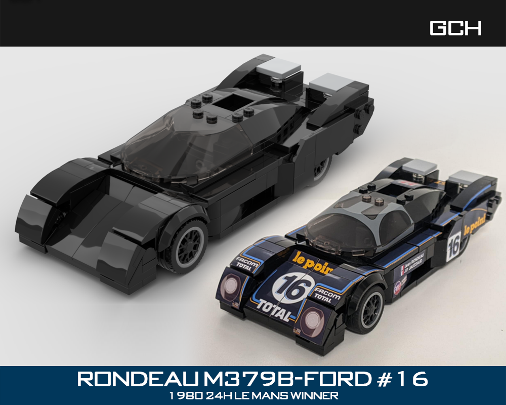 LEGO MOC-211673 Rondeau M379B-Ford #16 1980 Le Mans winner by GCh