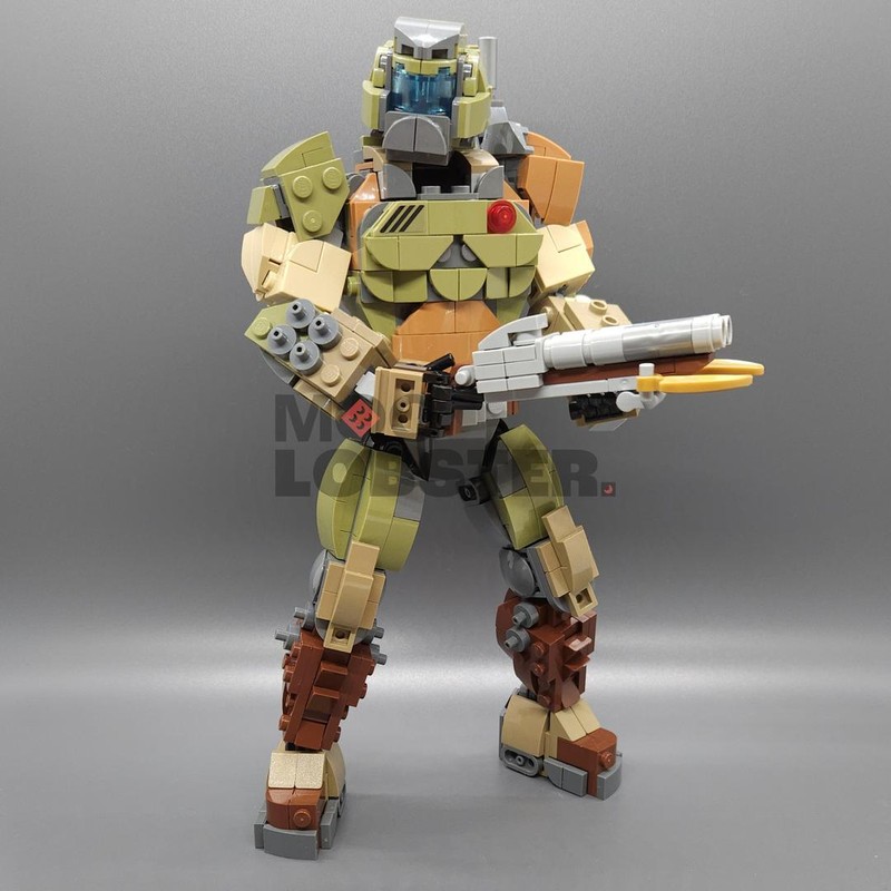 LEGO MOC-211688 Doom: The Doom Slayer by Moc_Lobster | Rebrickable ...