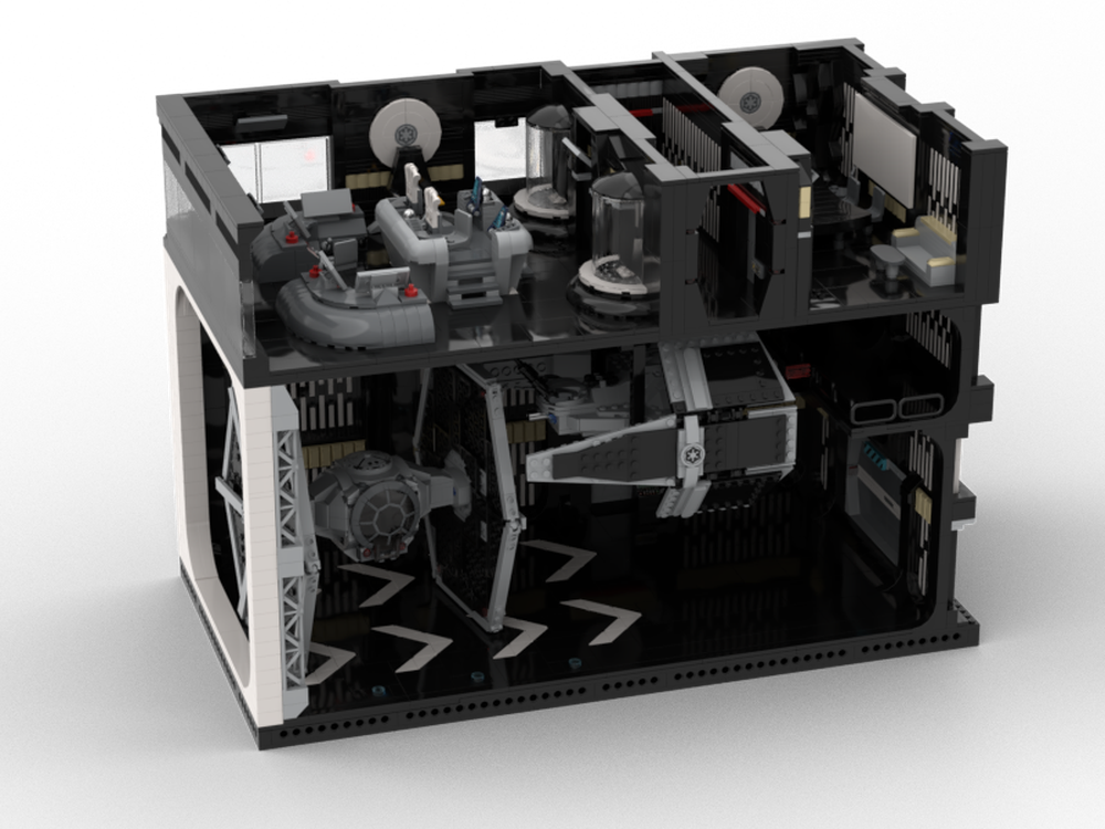 LEGO MOC-211759 Galactic Empire Death Star Hangar & Command Room