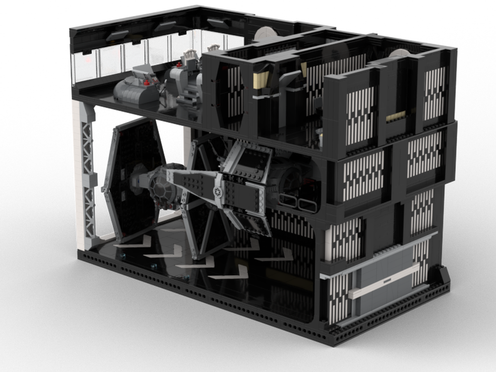 LEGO MOC-211759 Galactic Empire Death Star Hangar & Command Room by ...