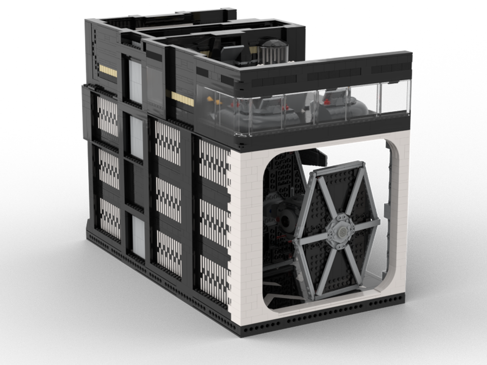 LEGO MOC Galactic Empire Death Star Hangar & Command Room by ALUNXLUN ...