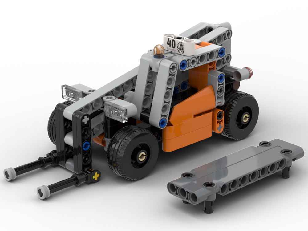 LEGO MOC 42060 Telehandler by BrickMan7 | Rebrickable - Build with LEGO
