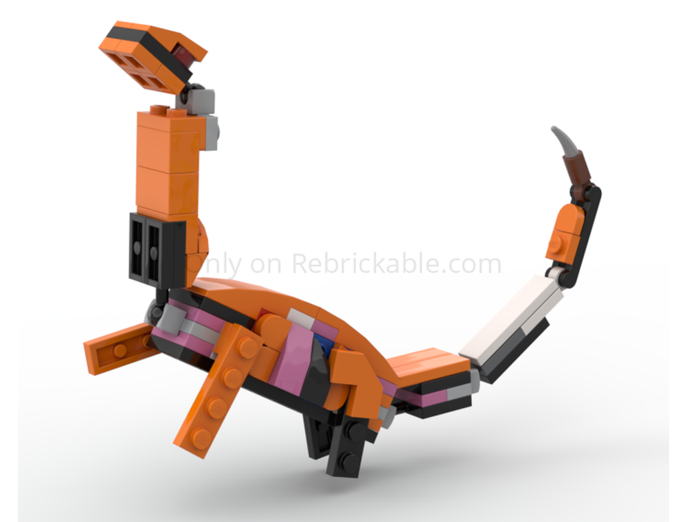 LEGO MOC-211839 31129 the_Immortal T-rex side build by B0N3SC4Rbuilds ...