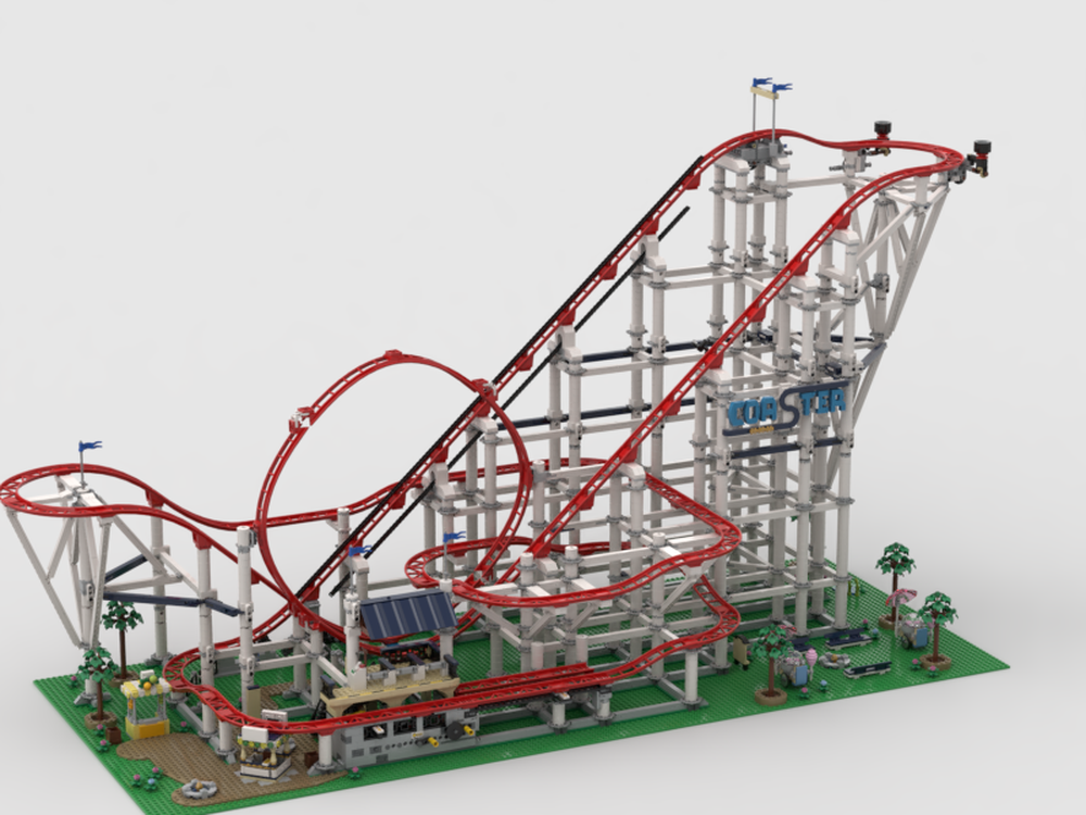 Roller Coaster LEGO | 3D model