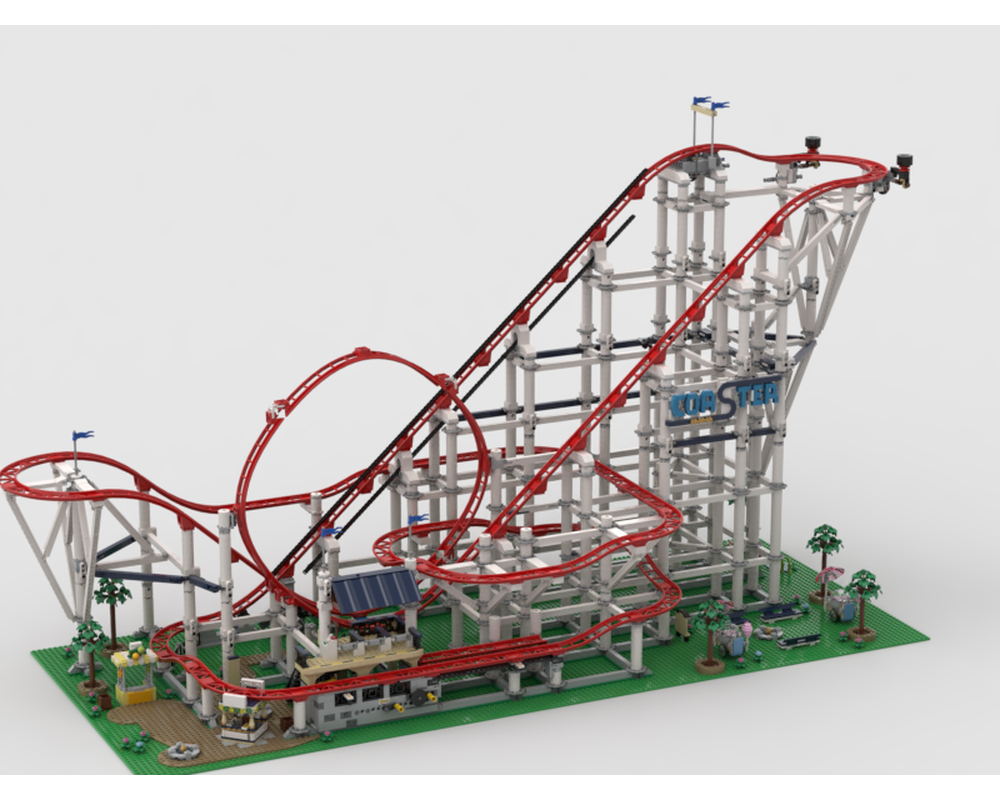 lego roller coaster