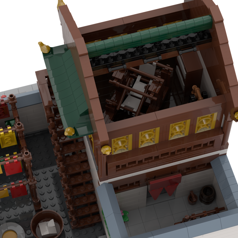 LEGO MOC-211905 Chinese Textile Shop & Factory by porklegoguy ...