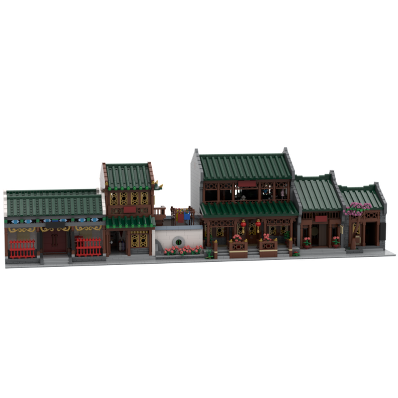 LEGO MOC-211905 Chinese Textile Shop & Factory by porklegoguy ...