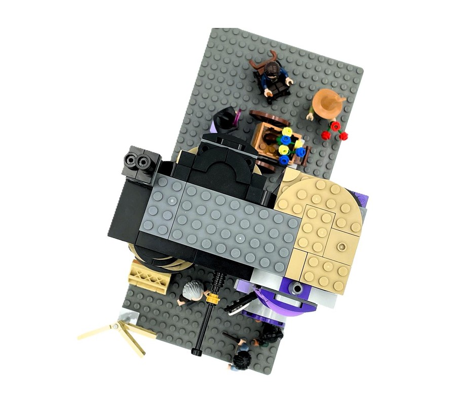 LEGO MOC-211933 Ollivanders & Madam Malkin’s Robes stores Modular ...