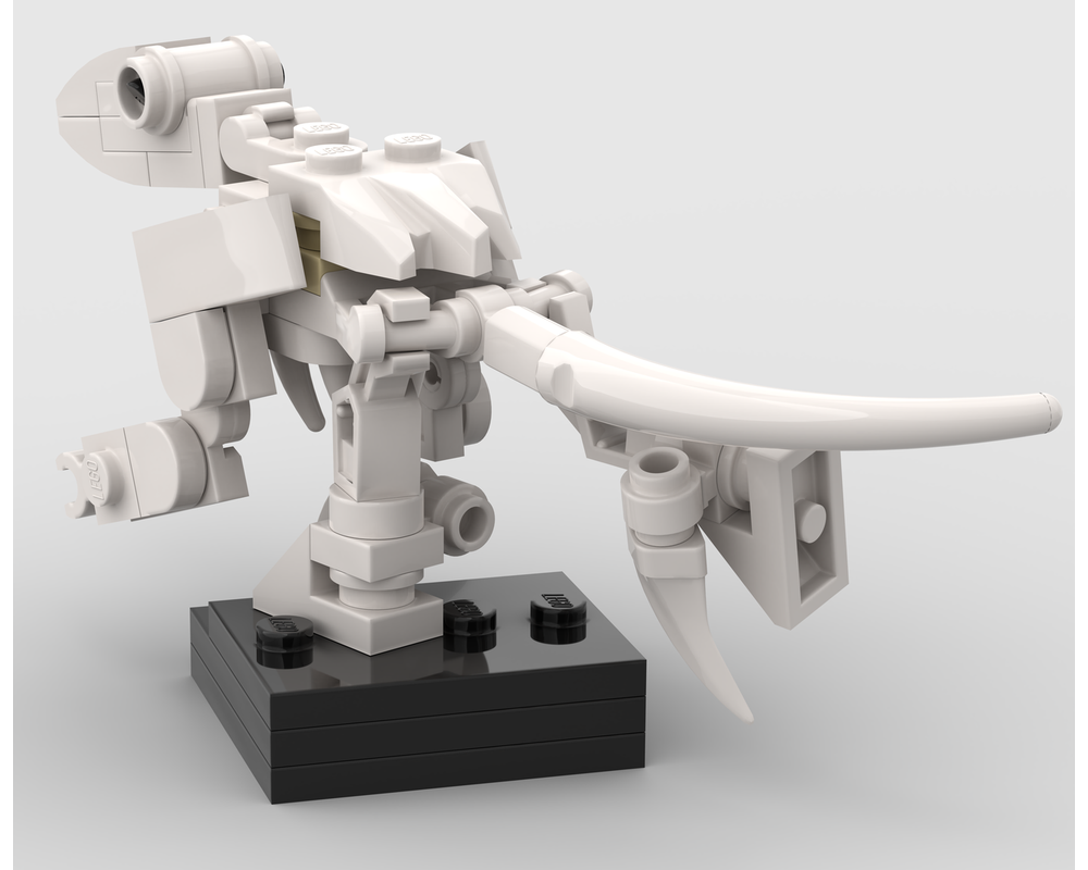 LEGO MOC-211964 Raptor Display Skeleton by MesozoicAsh | Rebrickable ...