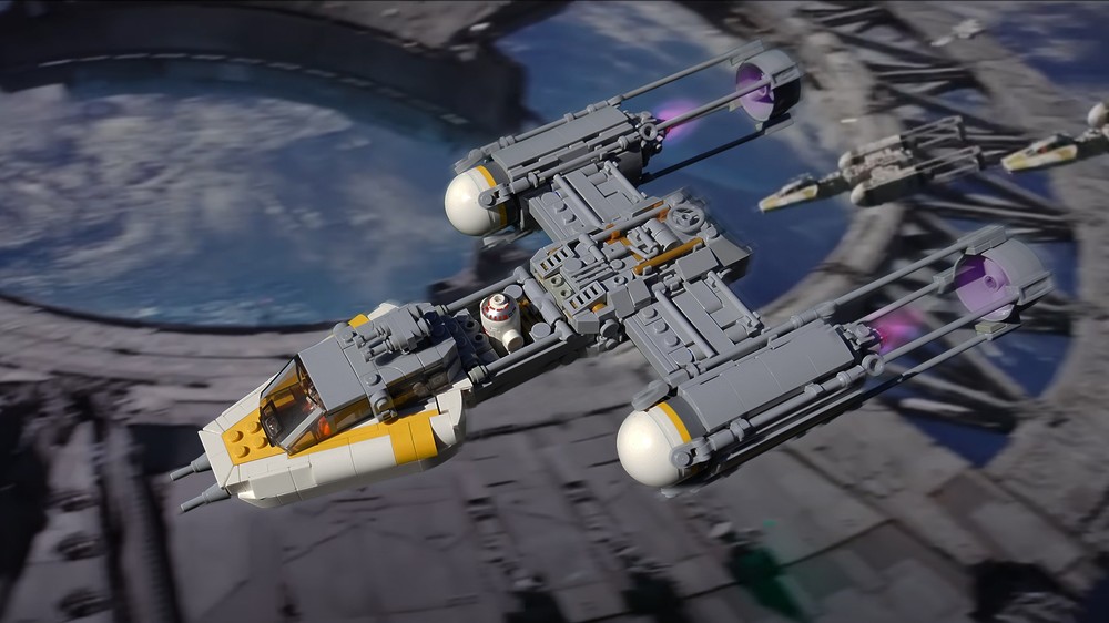 LEGO MOC Y Wing Rebel Fighter by BaufmanBricks Rebrickable