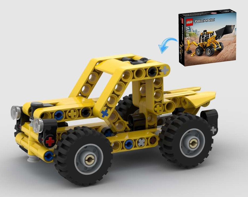 LEGO MOC-212135 Jeep 42197 Alternative by ErikGS | Rebrickable