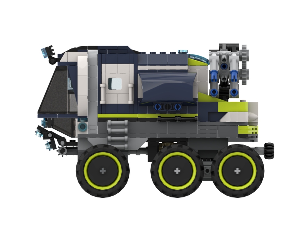 LEGO MOC-212180 Space Rover by CuBricks | Rebrickable - Build with LEGO