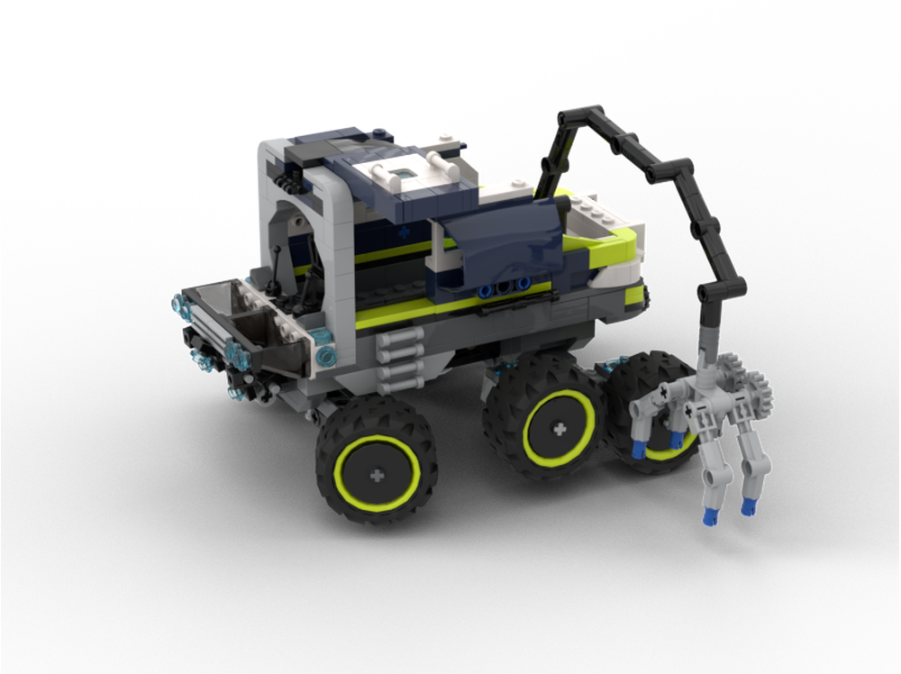 LEGO MOC-212180 Space Rover by CuBricks | Rebrickable - Build with LEGO