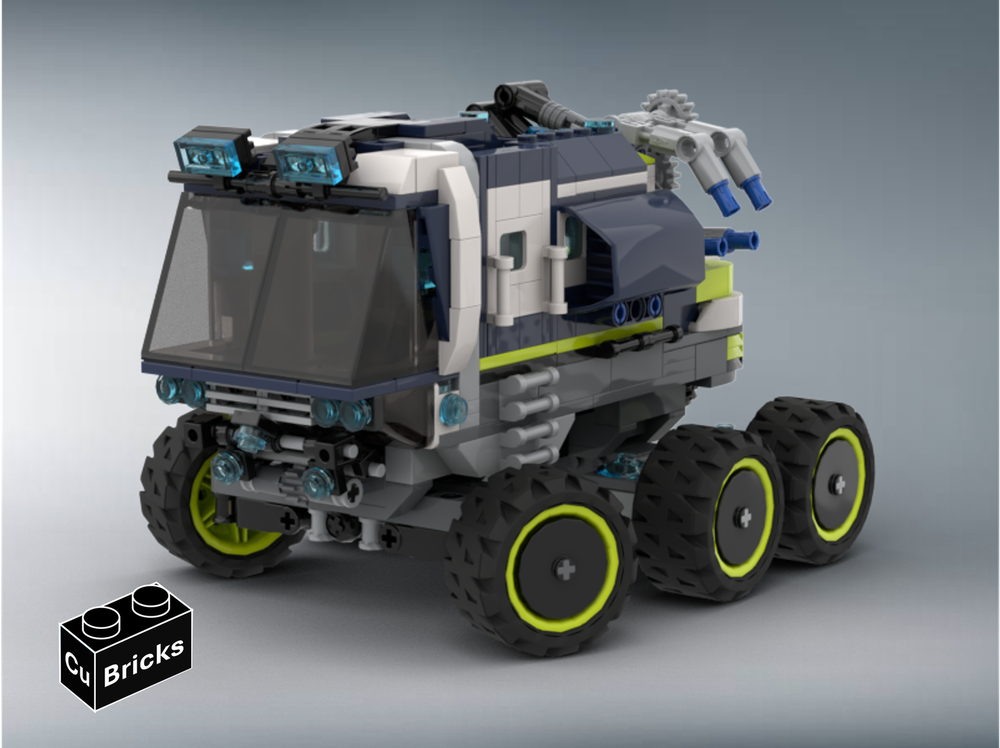 LEGO MOC-212180 Space Rover by CuBricks | Rebrickable - Build with LEGO