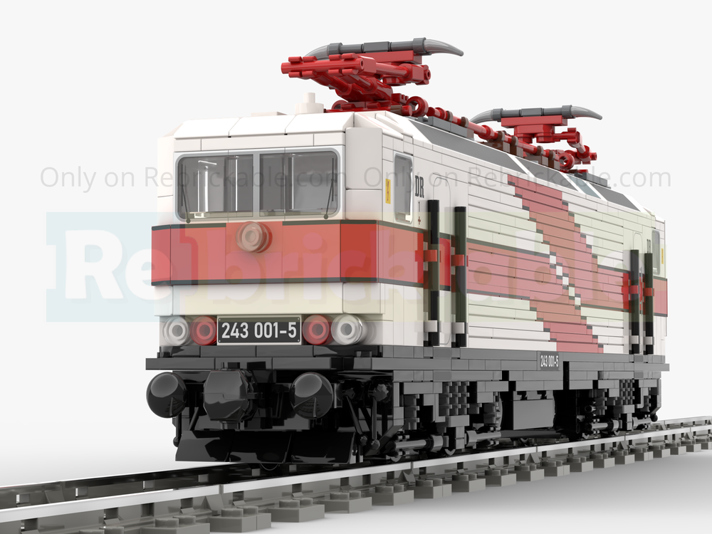 LEGO MOC-212207 Electric Locomotive BR212/243 - Prototype BR212
