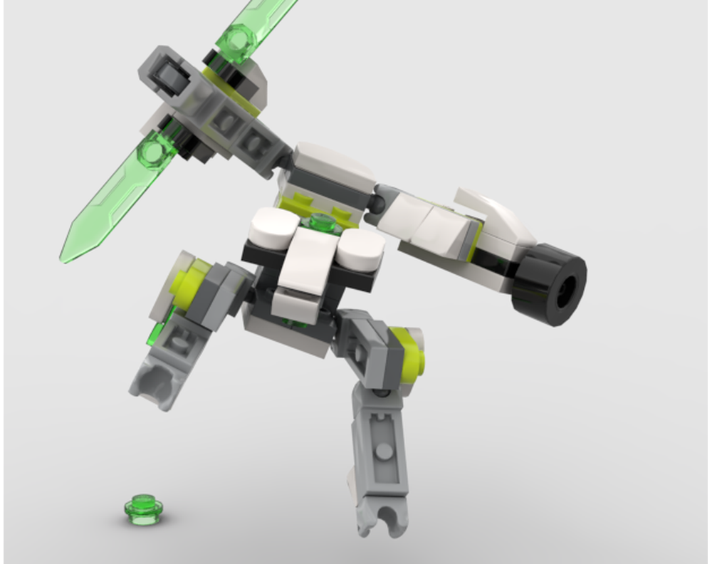 LEGO MOC Z-Blob's Metal Gear Rex by JustGeoduck