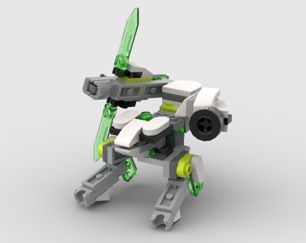LEGO MOC Z-Blob's Metal Gear Rex by JustGeoduck