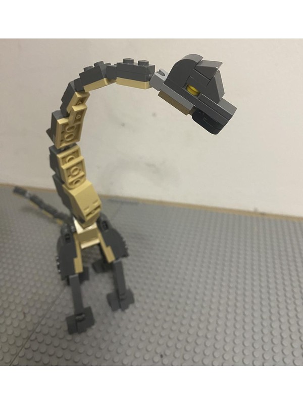 LEGO MOC Jurassic Park Brachiosaurus by SuperHeroBrick | Rebrickable ...