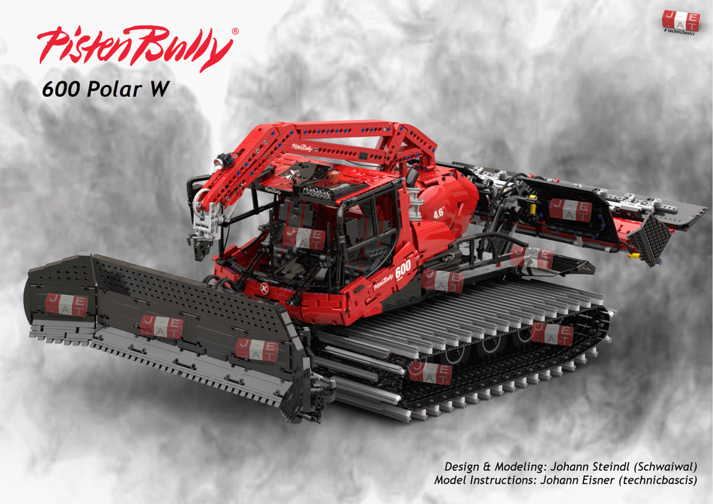 LEGO MOC-212282 PistenBully Polar 600 W by technicbasics