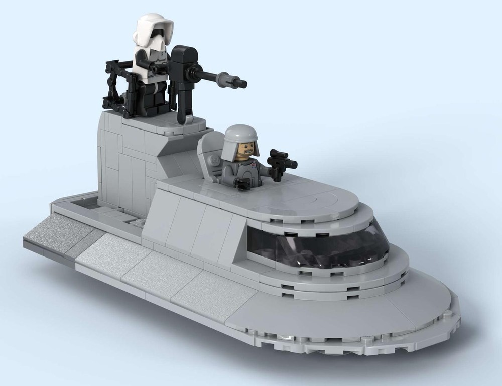 LEGO MOC Imperial Repulsor Scout by VictorBuilds | Rebrickable - Build ...