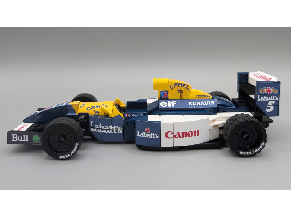 LEGO MOC-212376 F1 Williams FW14B by brickstreet | Rebrickable - Build ...