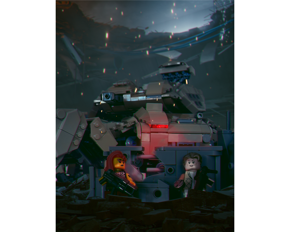 LEGO MOC Cyberpunk 2077: Chimera by neuclyd | Rebrickable - Build with LEGO