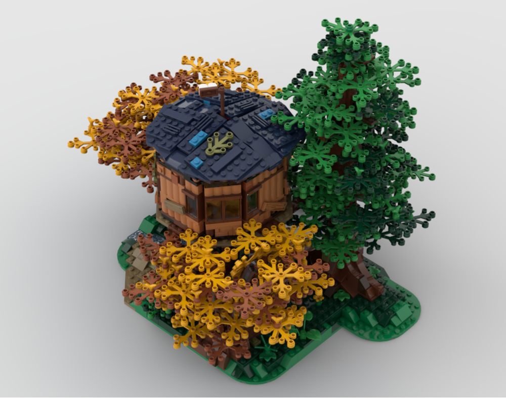 LEGO MOC-212471 21318 Tree House Alternative Build / Secret Hiding ...