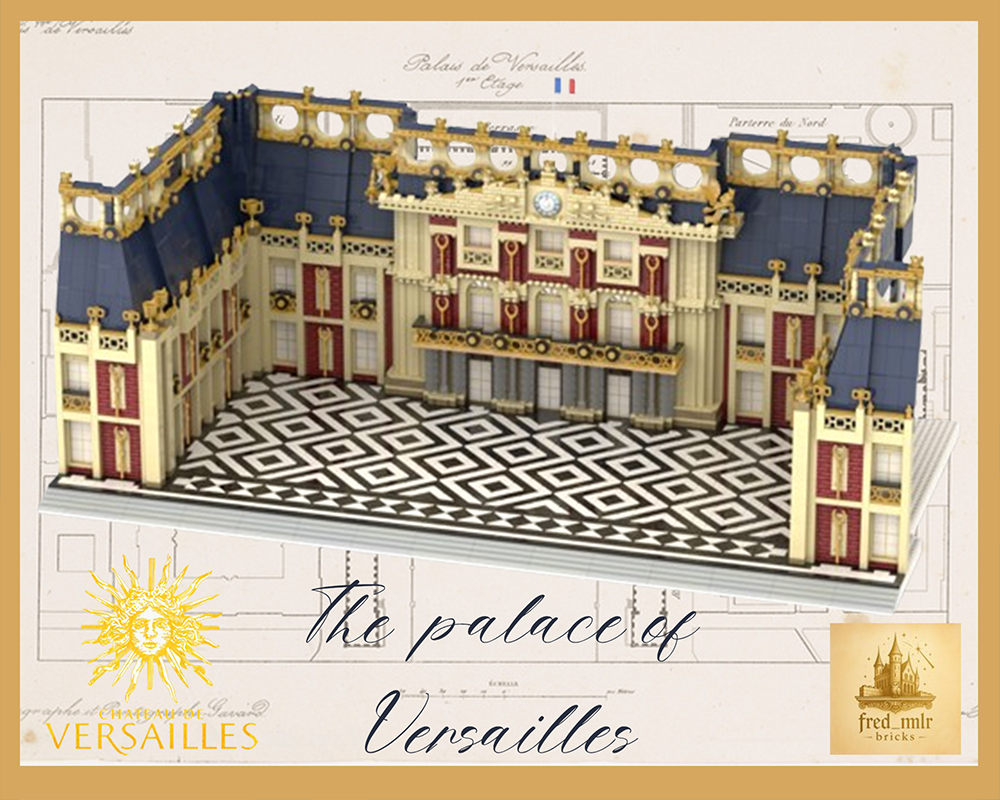 LEGO MOC-212613 Château de Versailles part 1 - LEGO Model (6335
